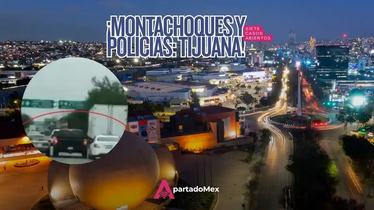¡Cuidado! "Montachoques" en Tijuana operan con presunta ayuda de policías municipales