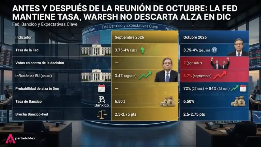 Antes y después de la reunión de octubre