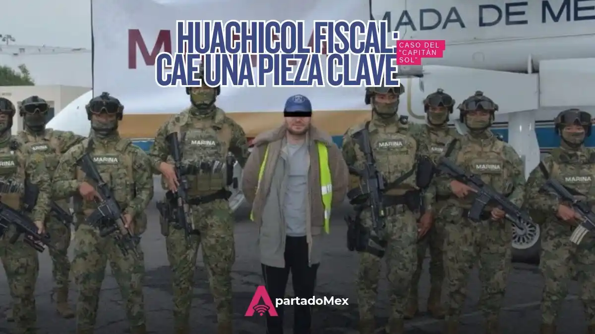 Capitán Sol, a proceso por huachicol