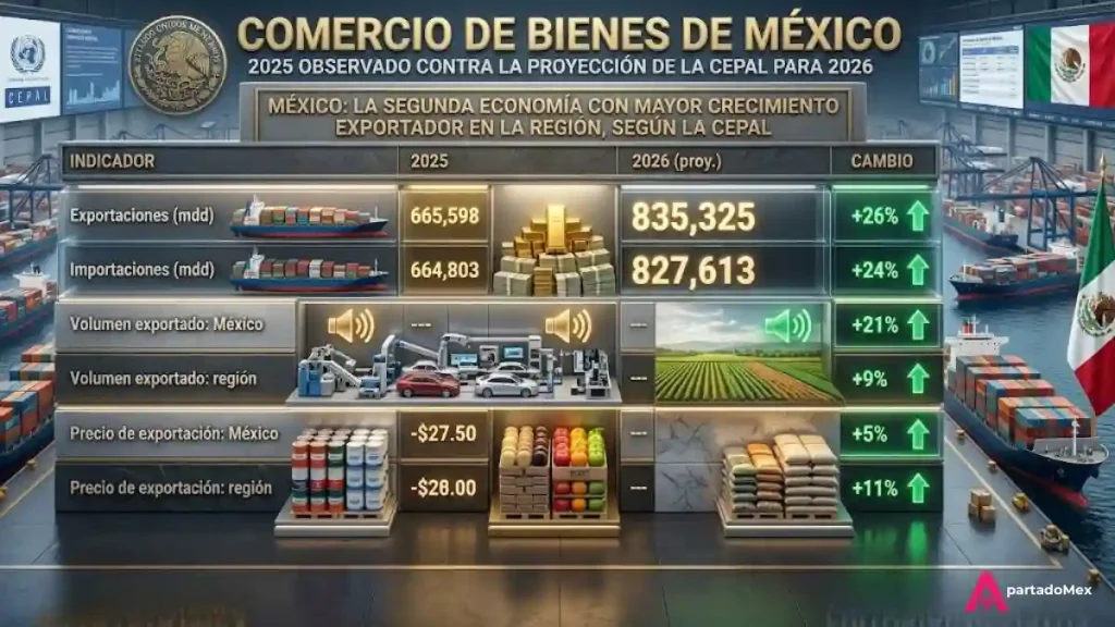 Comercio de bienes de México