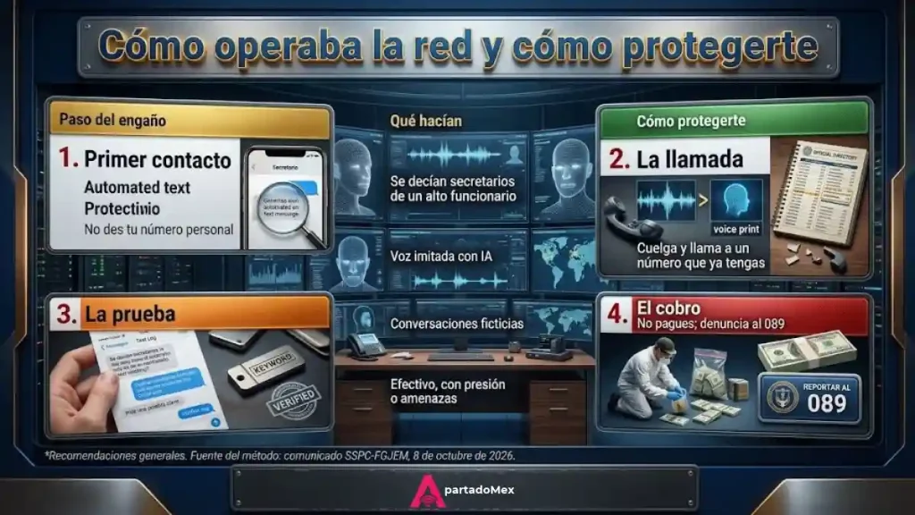 Cómo operaba la red y cómo protegerte