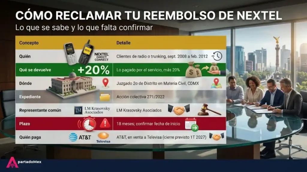 Cómo reclamar tu reembolso de Nextel