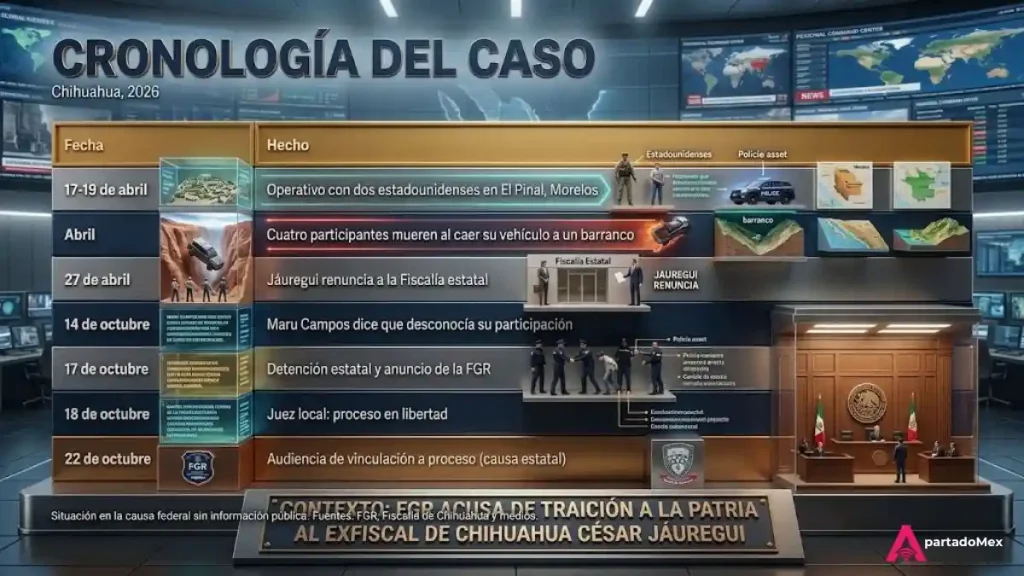 Cronología del caso Jáuregui