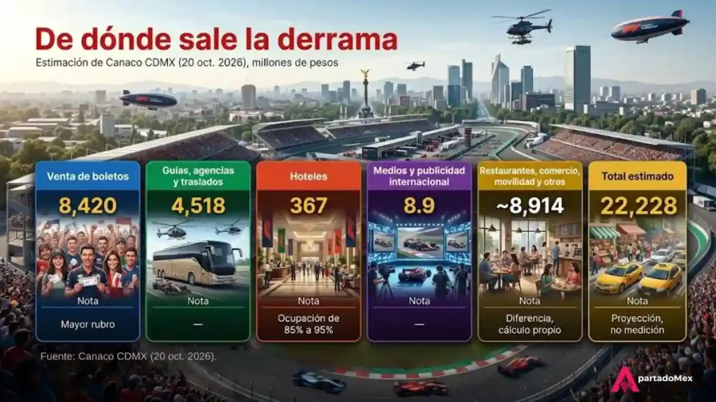 De dónde sale la derrama.
