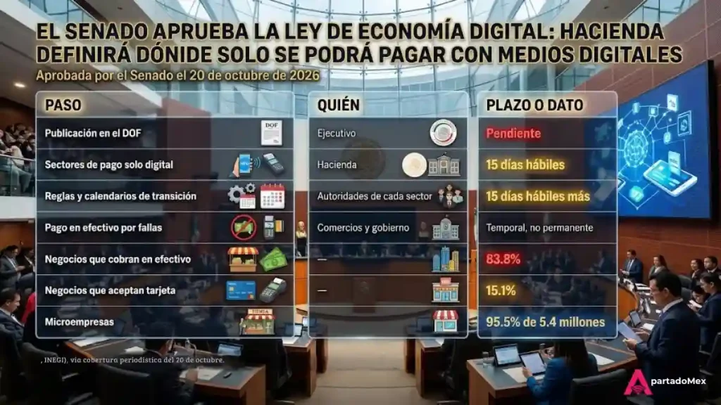 El Senado aprueba la Ley de Economía Digital