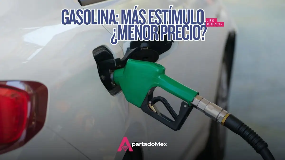 Gasolina con más estímulo; diésel en cero