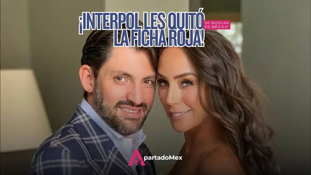 Interpol les quitó la ficha roja: Inés Gómez Mont y Álvarez Puga 
