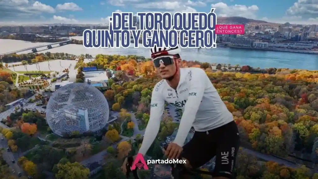 Isaac del Toro quedó 5to en el Mundial ¿cuánto ganó?