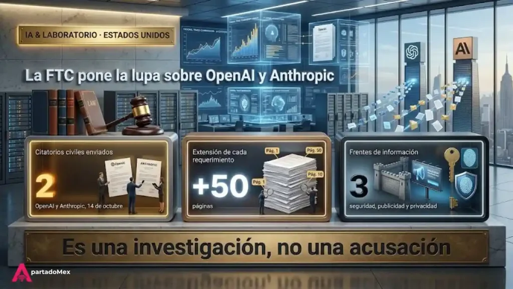 La FTC pone la lupa sobre OpenAI y Anthropic