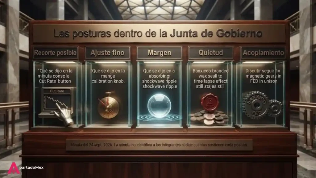 Las posturas dentro de la Junta de Gobierno