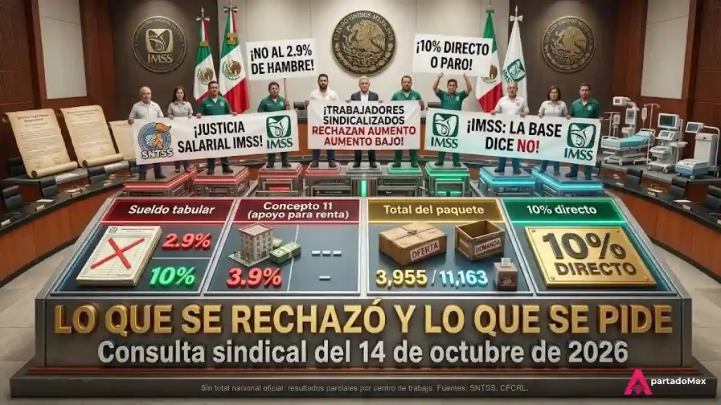 Lo que se rechazó y lo que se pide