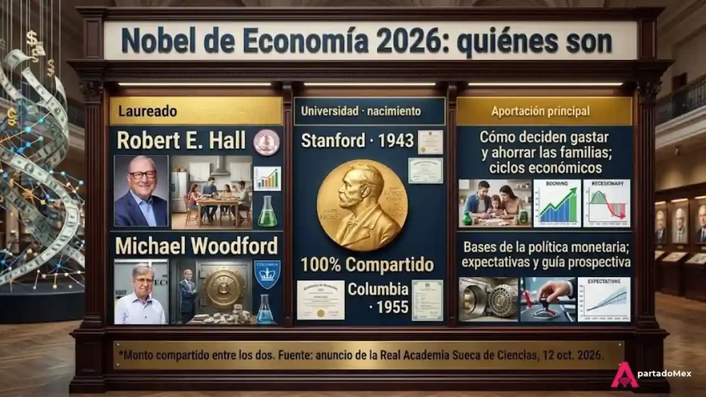 Los ganadores del premio Nobel de Economía 2026