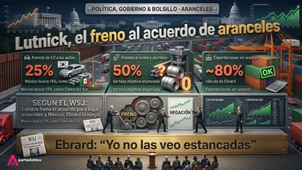 Lutnick, el freno al acuerdo de aranceles