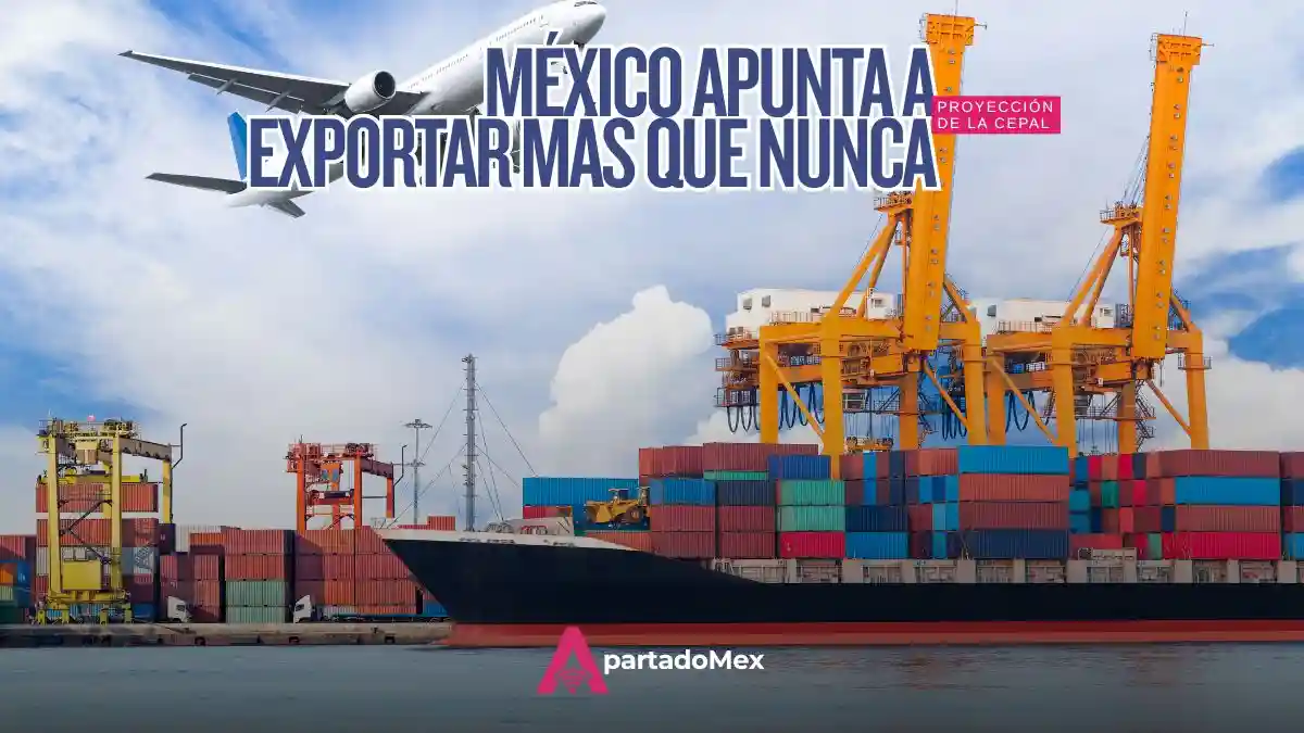 México exportaría 26% más en 2026
