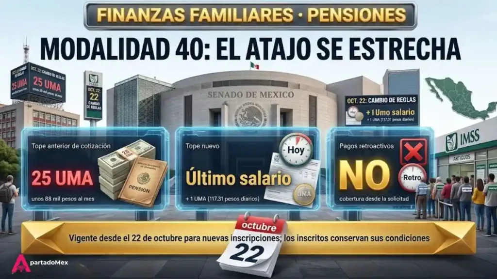 Modalidad 40 El atajo se estrecha